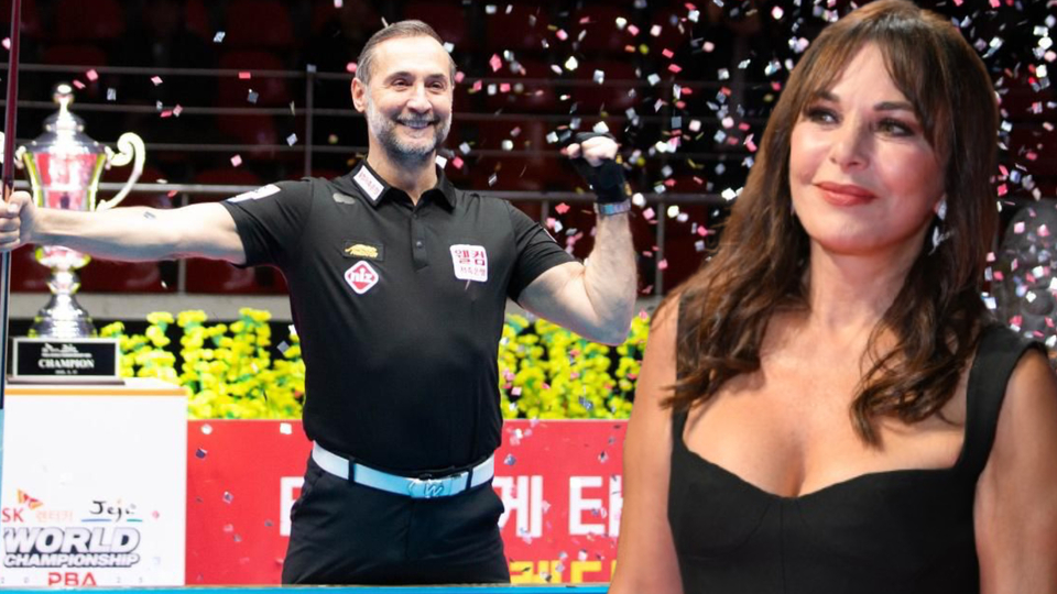 Sevgilisi bir kez daha şampiyon