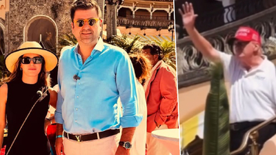 Ceyda Ateş, Donald Trump'ın malikanesinde