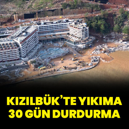 Yıkım kararına 30 gün durdurma