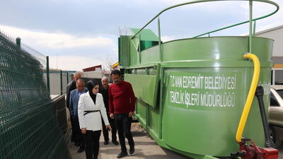 Edremit'te "Mobil Koyun Banyoluğu" hizmeti