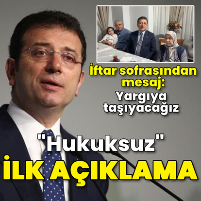 İmamoğlu: Böyle bir karar alma yetkileri yok