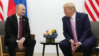 Trump ile Putin arasındaki görüşme sona erdi