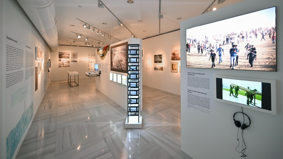 'Kuşbakışı Filistin' sergisi Koç Üniversitesi'nde