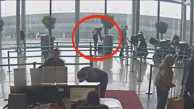 İstanbul Havalimanı'nda 22 dakikada yakalandı