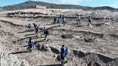 Kocasinan'da 965 bin fidan ve ağaç toprakla buluşturuldu