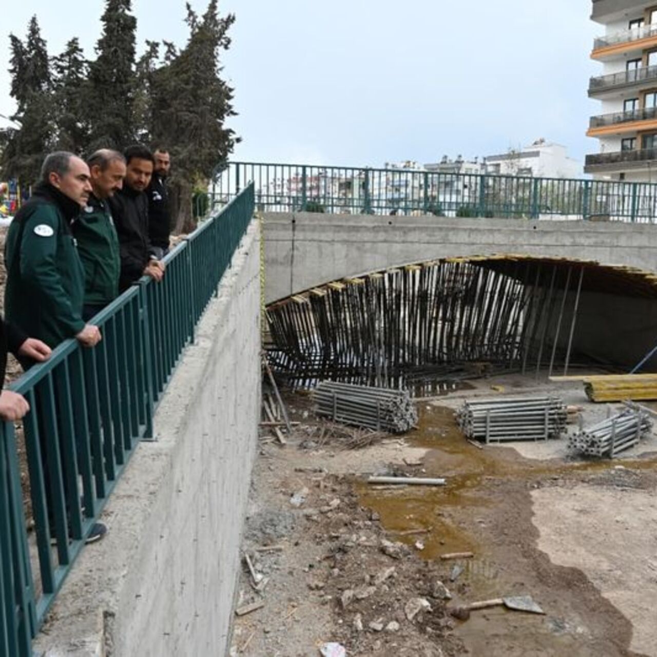 Kumluca'daki köprü tamamlandı