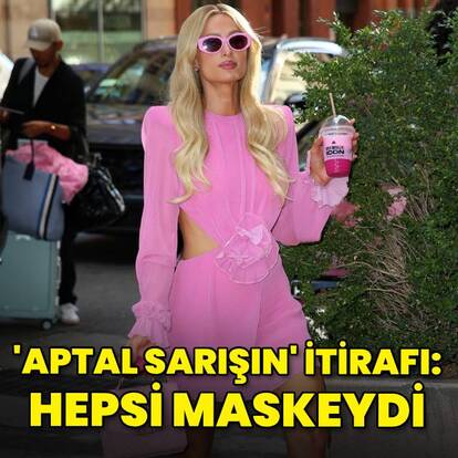 'Aptal sarışın' itirafı