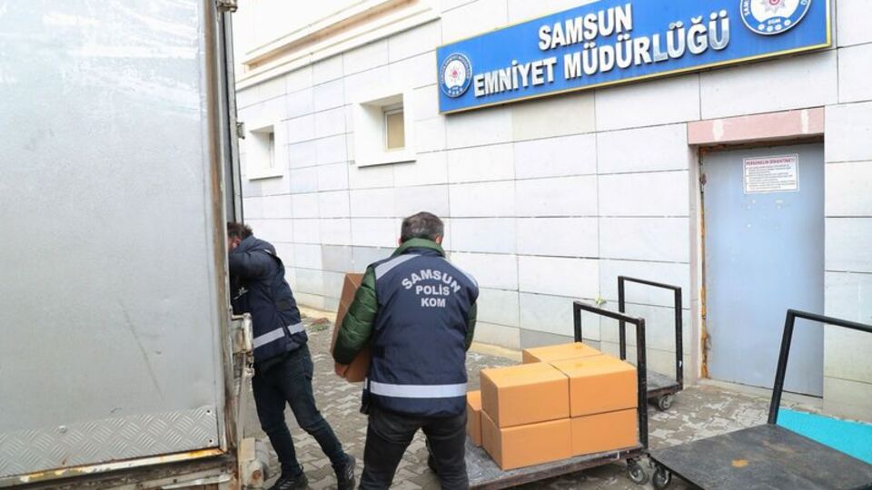 2 ton etil alkol ele geçirildi