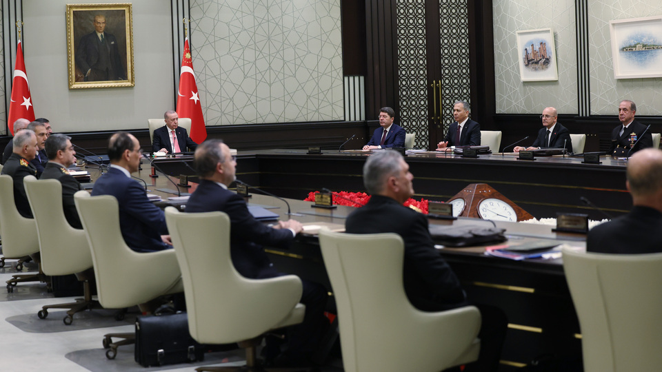 MGK toplantısı sona erdi