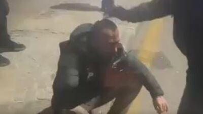 Ankara'daki izinsiz gösteride 1 polis başından yaralandı