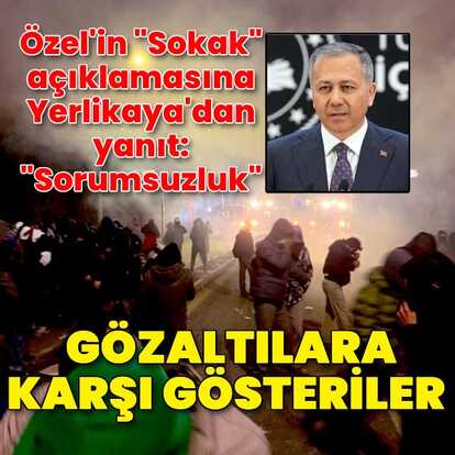 Gözaltılara karşı gösteriler