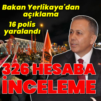 Sosyal medyaya inceleme: 326 hesap tespit edildi