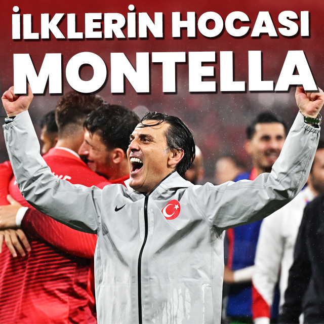 Montella ile ilkler devam ediyor