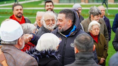 Eyüpspor kapılarını huzurevi sakinlerine açtı