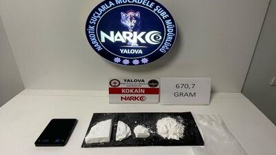 Yalova'da uyuşturucu operasyonu: 3 tutuklama