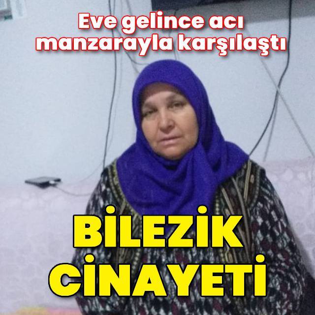 Bilezik için kesip yaktılar!