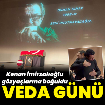 Osman Sınav'a veda günü