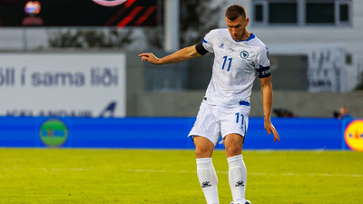 Dzeko'nun burnu kırıldı!