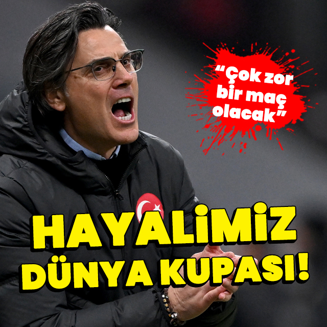 Montella'dan Dünya Kupası sözleri!