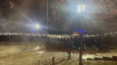 Gösteriler dördüncü gününde