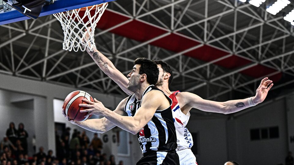 Beşiktaş Fibabanka tek farkla kazandı!