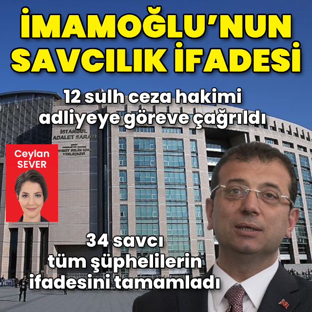İmamoğlu'nun ifadeleri tamamlandı