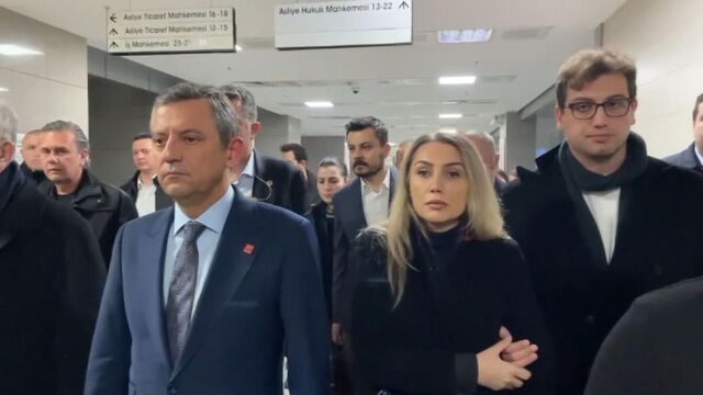 Özgür Özel tekrar adliyeye geldi