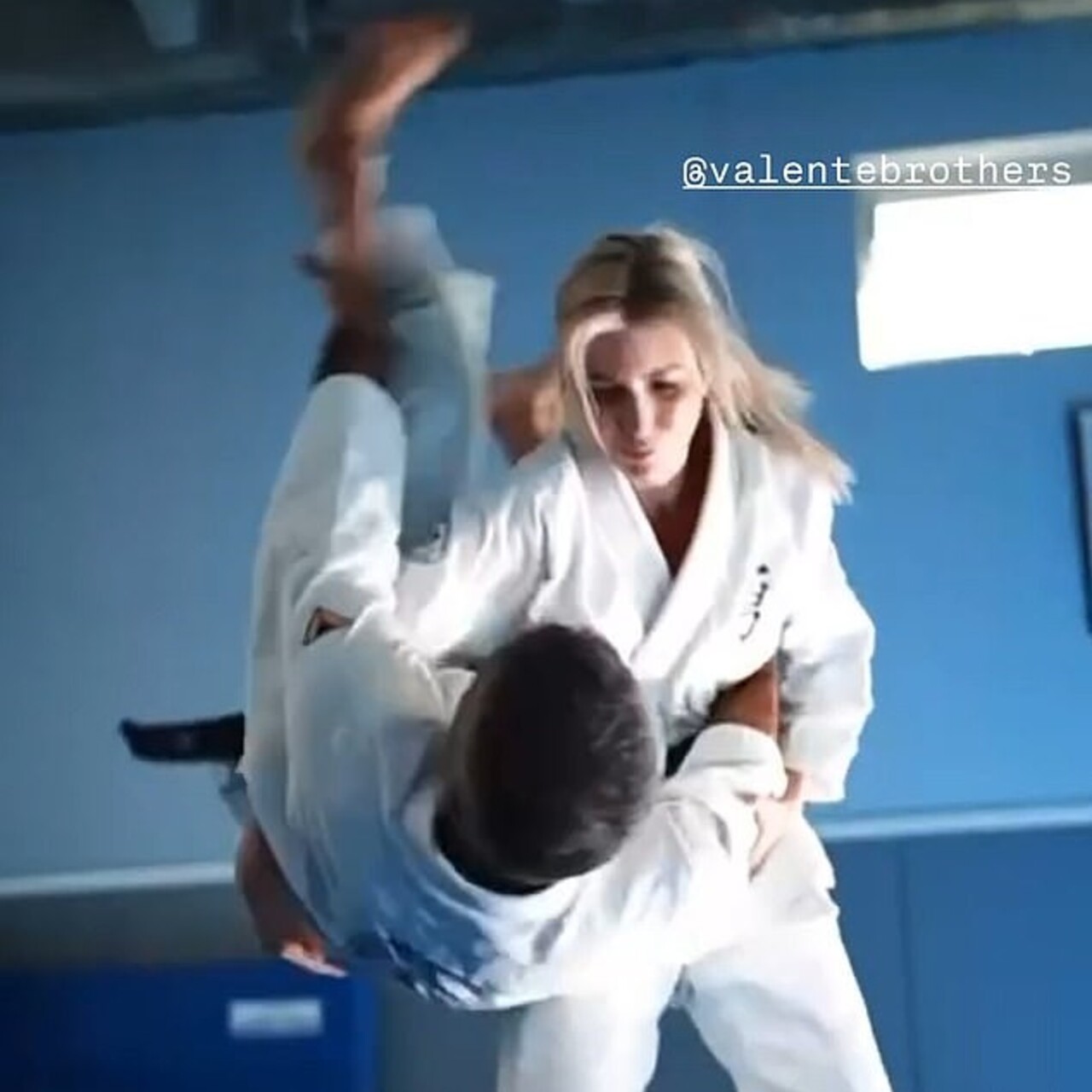 Trump'ın kızı jiu-jitsu yaptı