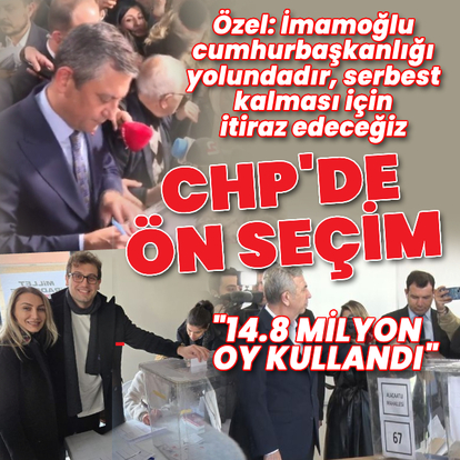 CHP'de ön seçim günü