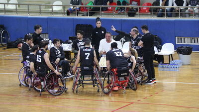 Tekerlekli sandalyede Beşiktaş, derbide galip!