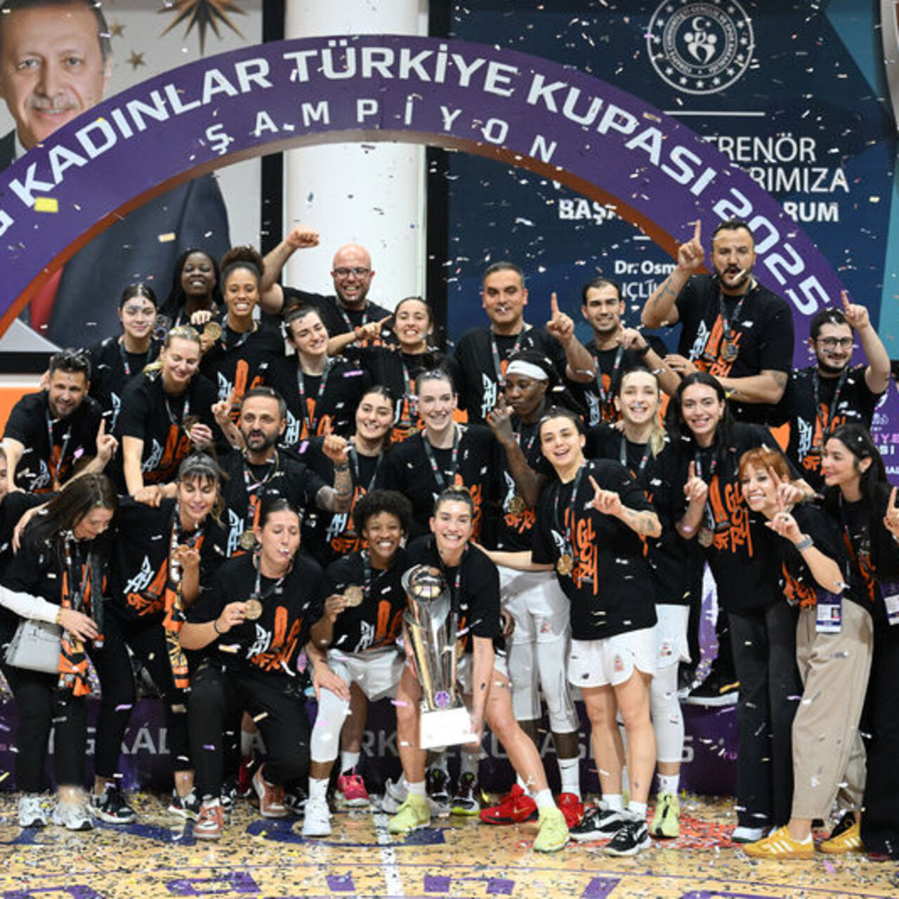 Potada Türkiye Kupası ÇBK Mersin'in!