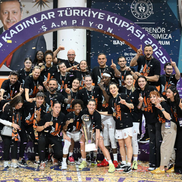 Potada Türkiye Kupası ÇBK Mersin'in!