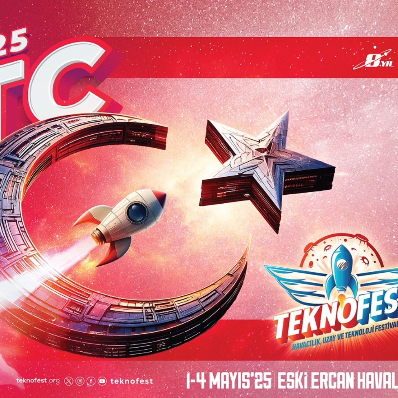 TEKNOFEST heyacanı KKTC 2025'te