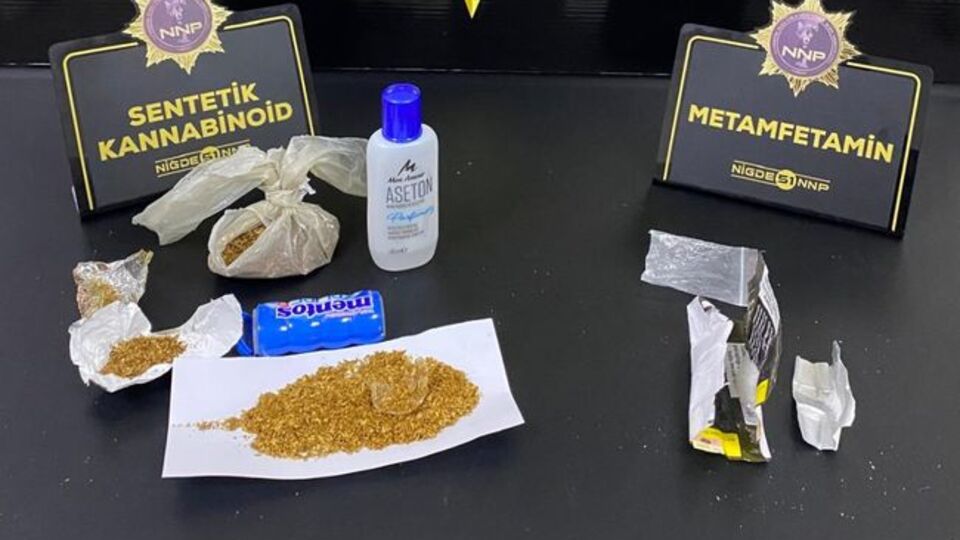 Niğde'de uyuşturucu operasyonları: 5 tutuklama
