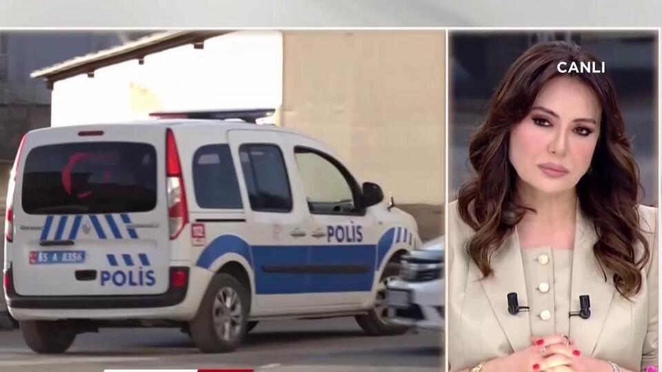 Canlı yayında şok görüntüler