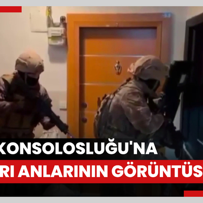 Irak Konsolosluğu'na silahlı saldırı anlarının görüntüsü ortaya çıktı