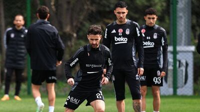 Beşiktaş'ta derbi hazırlıkları sürüyor!