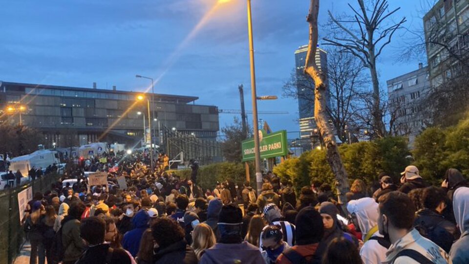 Gösteriler yedinci gününde