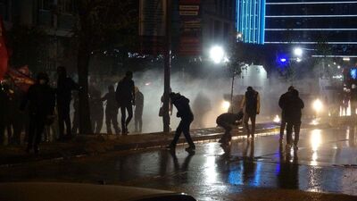 İzmir'deki protestolarda 10 tutuklama