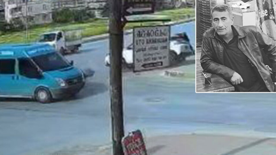 Kaldırımda yürürken gelen ölüm!