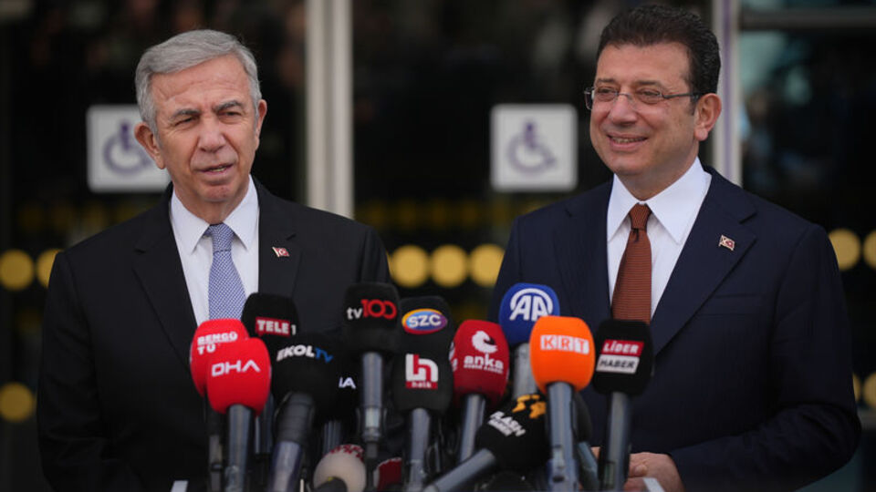 Kılıçdaroğlu ve Yavaş'tan, İmamoğlu'na ziyaret