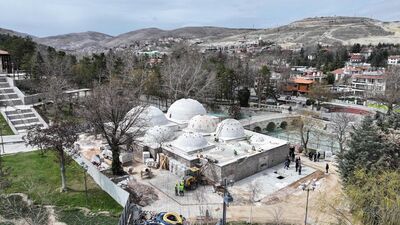 Konya'da tarihi hamam su müzesi olacak