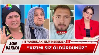 "Torunumu öldürdüler"