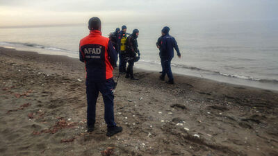 Denizde aranan kişi camide bulundu