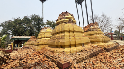 Myanmar'da 7.7 büyüklüğünde deprem
