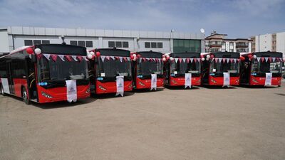 Adıyaman Belediyesi'nden 10 yeni otobüs