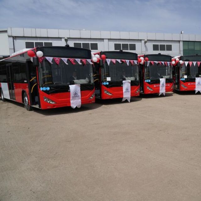 Adıyaman Belediyesi'nden 10 yeni otobüs