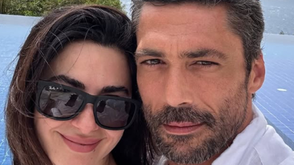 Santorini'den romantik kare