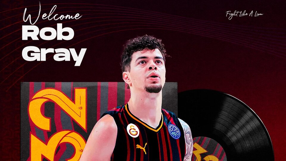 Rob Gray, sezon sonuna kadar Galatasaray'da!