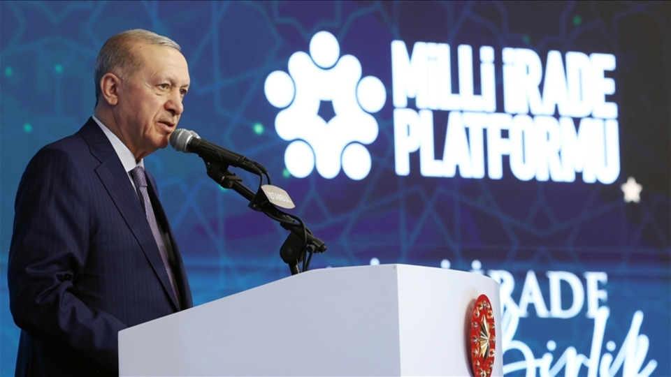 Cumhurbaşkanı Erdoğan'dan açıklamalar